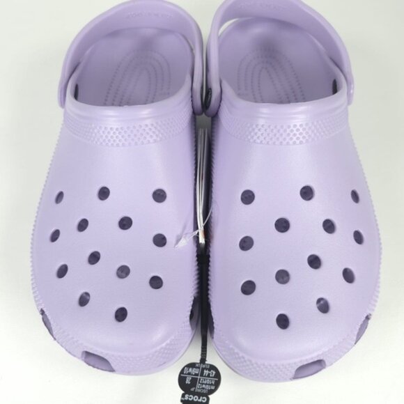 NWT CROCS Classic Clogs Lavender UNISEX 10001-530 Size Men’s 10   Women’s‎ 12 - Picture 3 of 16